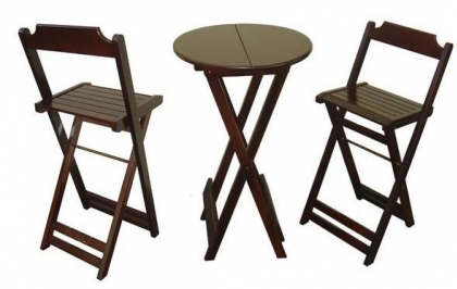 Conjunto Bistrô Madeira